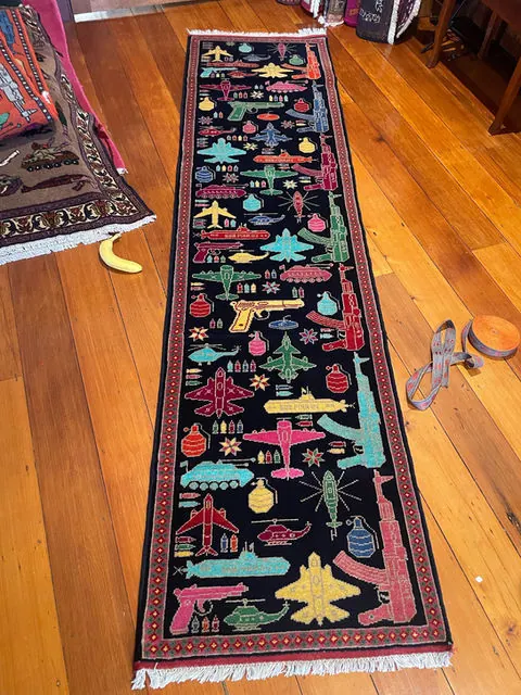 Runner Rug #936, 267 x 69 cm