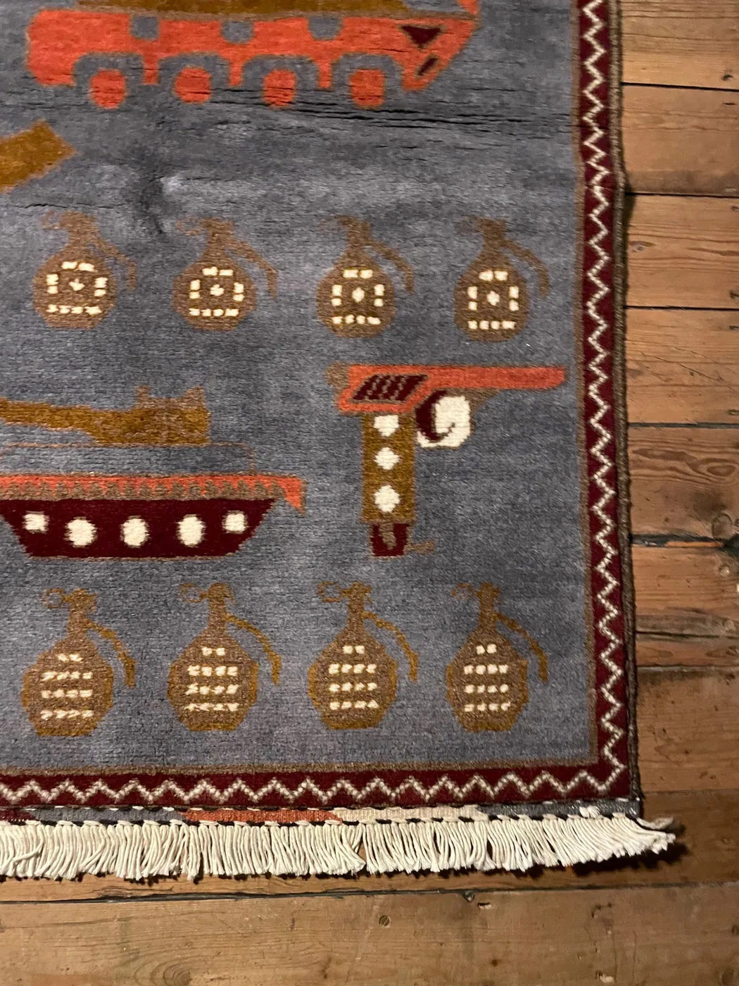 Afghan Rug #538, 127 x 83 cm, photo 3 of 8