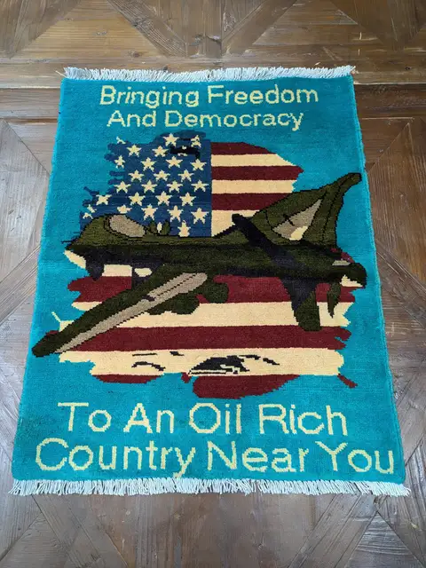 War Rug #2000, 80 x 60 cm