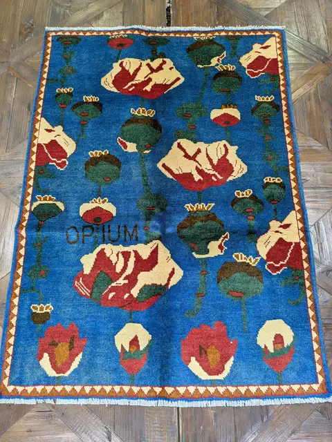 Sold: War Rug #2090, 121 x 86 cm